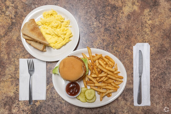 Don & Paul's Coffee Shop in Waterford serves breakfast, lunch and dinner all day.