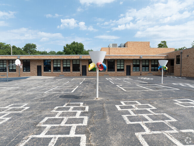 Kids can play outdoor games at Whitson Elementary School.