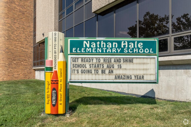 Nathan Hale Elementary School serves grades PK, K-5.