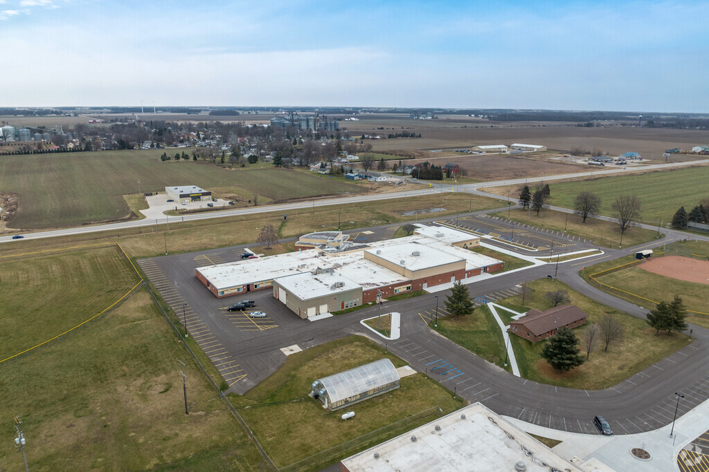Backside of Fulton High/Middle School.