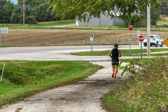 Great River Ridge State Trail is a top running spot for Plainview residents.
