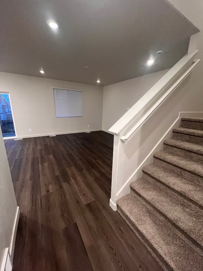 Living room and stairs