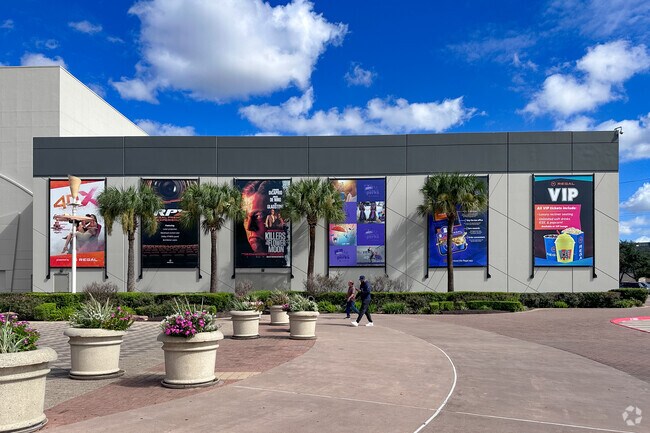 Catch the newest blockbuster movie at the Regal in Hilshire Village.