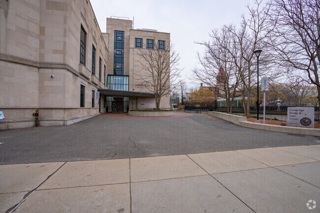 Cambridge Rindge & Latin School near Harvard Square has an A+ rating on Niche.