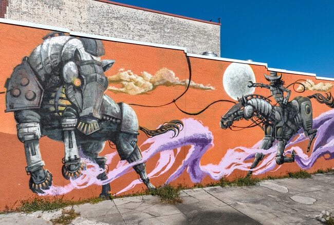 Downtown Kissimmee has a wonderful art community.