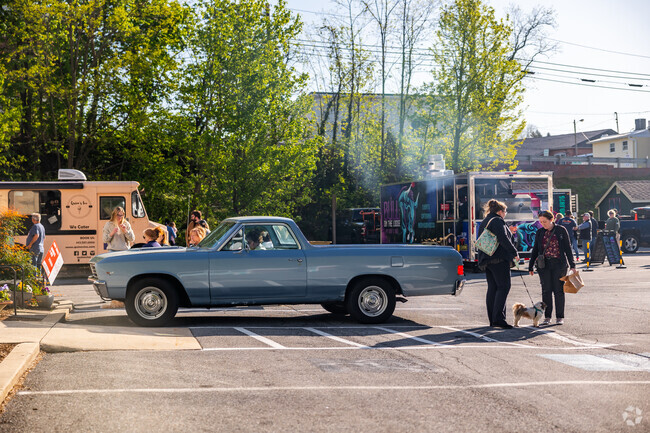You never know what you might see at the Railyard during Mondays in Mt Airy.