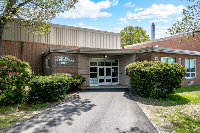 Heights Elementary School averages 500 students a year.