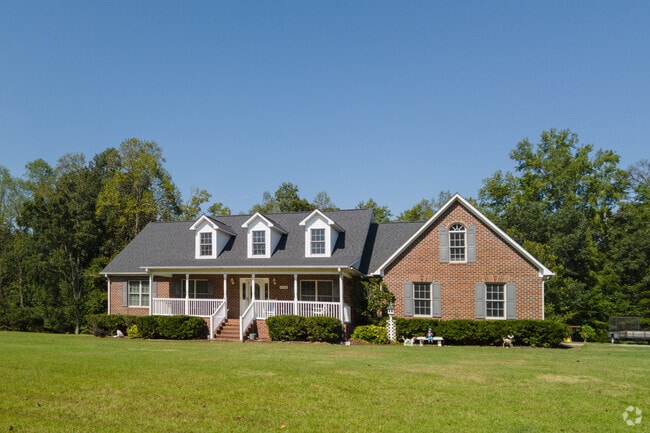 Stately Cape Cod homes are sprinkled throughout Steeple Chase.