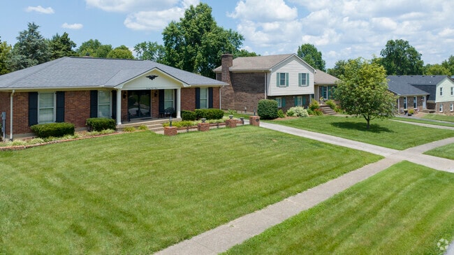 Ranch and Split-Level style homes are abundant in the Highview neighborhood.