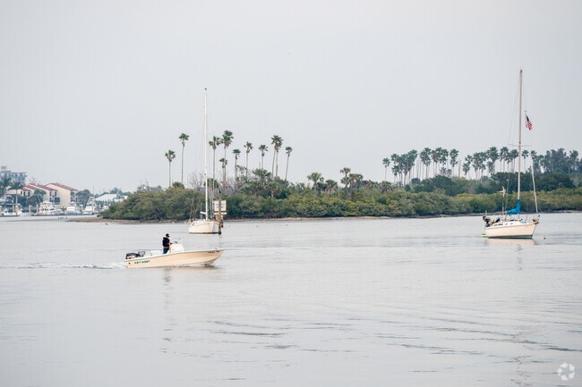 The inlet at Southwest New Smyrna is a popular access point for local boaters and fishermen.