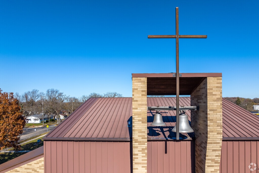 The church bells at St. Dennis School in the Eastmoreland neighborhood.