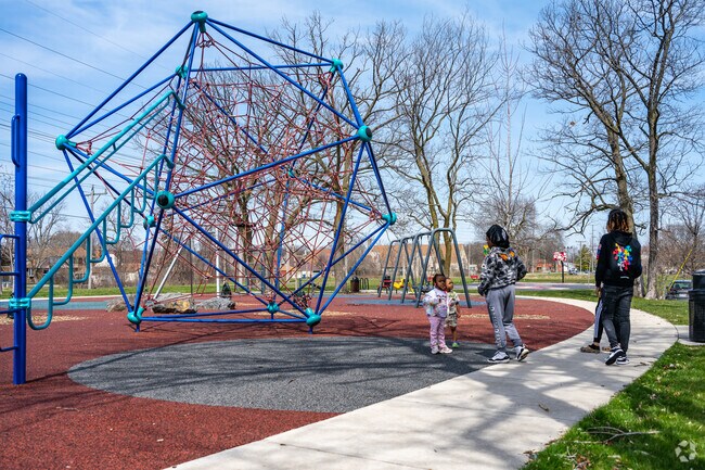 William Gore Park is a great place for families to gather.
