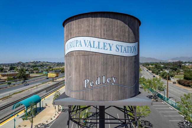 Modern Metro Link Station Water Tower Gives that Country Look