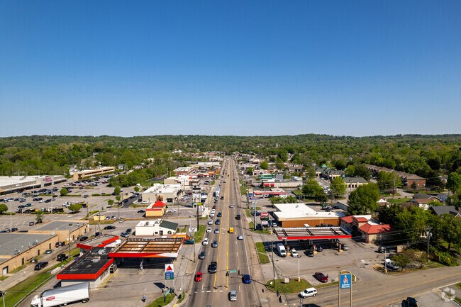 North Broadway is where you'll find lots of retail and restaurants to visit and is the main road through nearby Fountain City.
