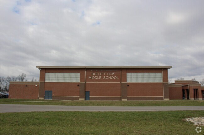 Bullitt Lick Middle School provides education in 
Shepherdsville.