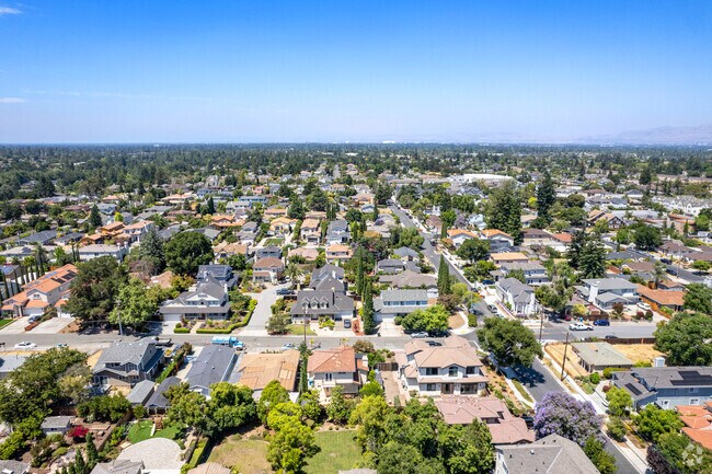 Neatly organized neighborhood streets make up some of the charm of McClellan.