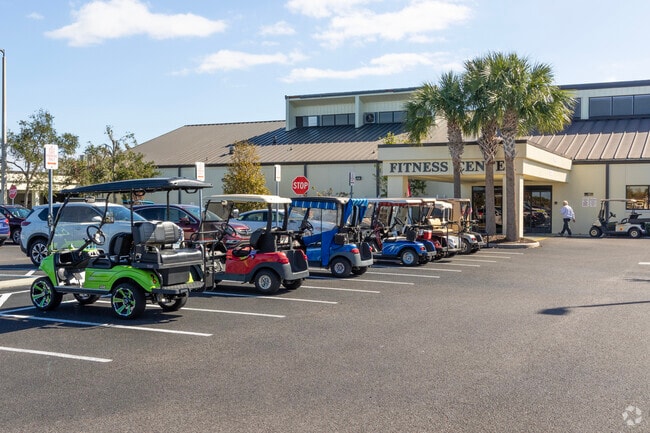 Many residents of Sun CIty Center use golf carts as their main transportation.