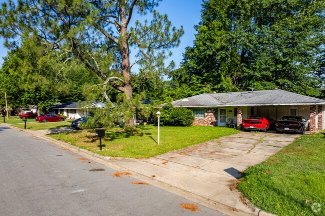 Cloverdale Watson is full of modest ranch-style homes with lovely lawns.