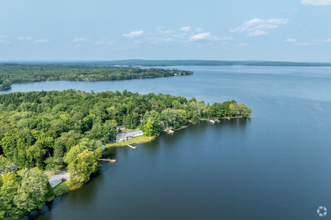 The large Sebasticook Lake is a major recreational amenity for the town of Newport, ME.