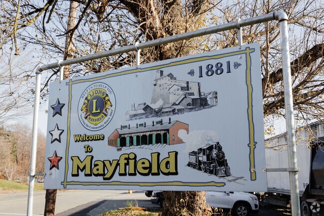 Explore the rich history of Mayfield, PA, founded in 1771 and incorporated in 1881.