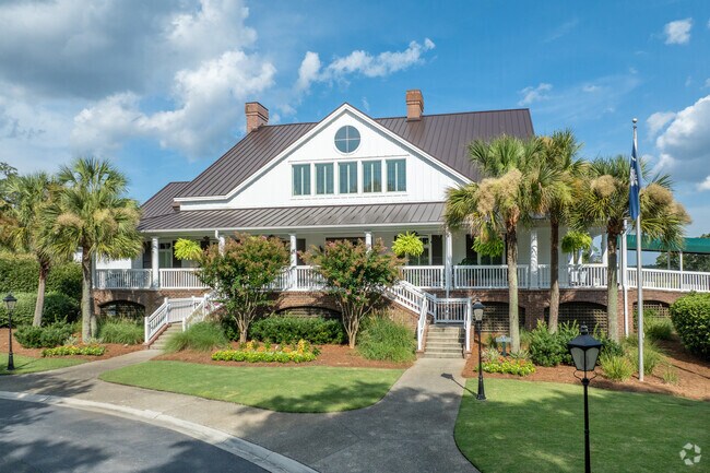 The Clubhouse is the main point to gather for residents of Callawassee Island.