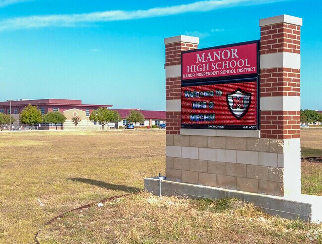 Manor High School is a high ranking public school in Manor, TX.
