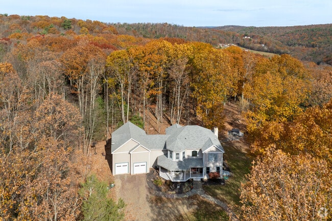 Larger homes in Pine Township feature expansive yards and scenic countryside views.