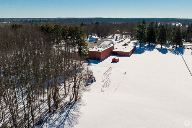 Palermo Elementary in Palermo has a large, open space for kids to have activities.