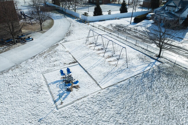 Oakdale Elementary's playground is ready for fun.