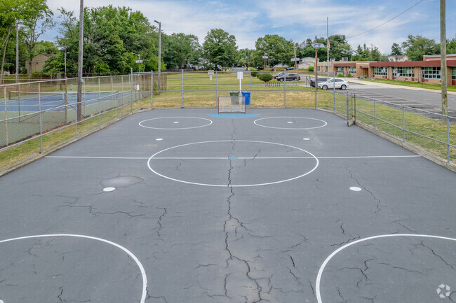 Check out the Hockey rink at John A Carusi Middle School in Cherry Hill, NJ.