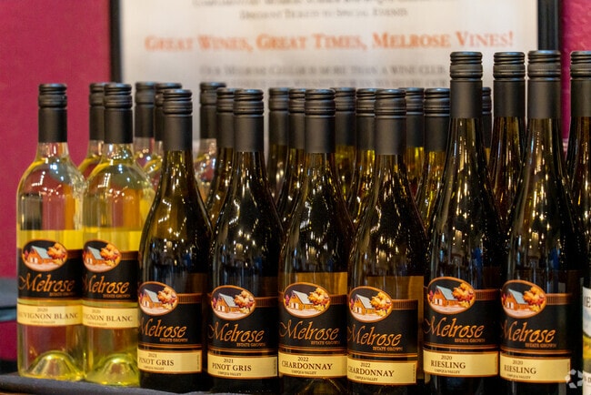 Celebrate special moments with the distinguished taste of Melrose Wine from West Harvard.