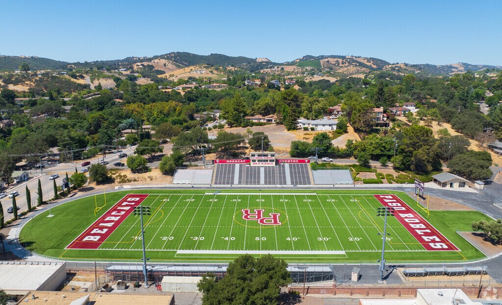 Paso Robles High School sits on several acres.