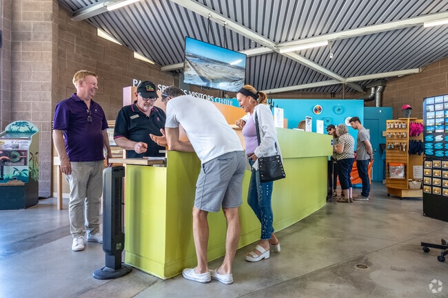 Palm Springs Visitors Center offers a wealth of information, and friendly staff assist visitors.