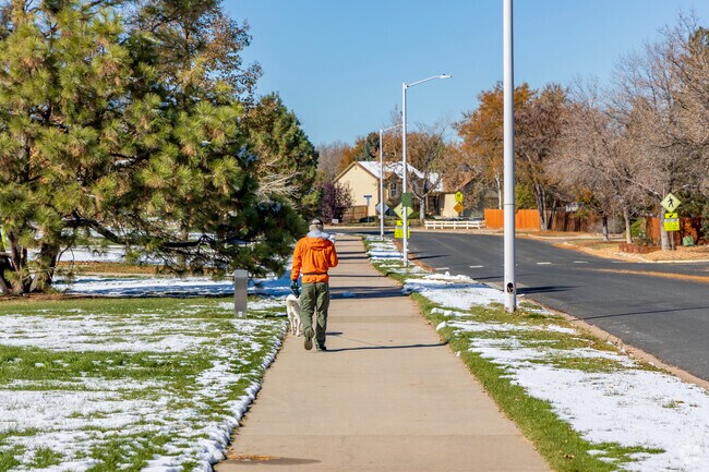 Residents in the Brandywine neighborhood can take their furry friends on a walk.