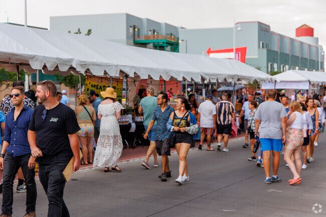 Locals love to come out to the Route 66 Summer Fest for a night of fun.