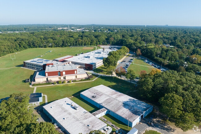 NID 507930 Great Hollow Middle School in Nesconset sits off of Southern Blvd south of Route 347.