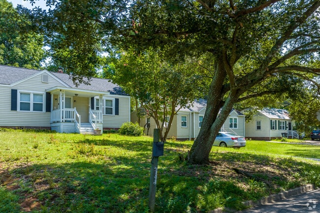 The streets of West End have rows of Bungalow style homes comfortably set back from the road.