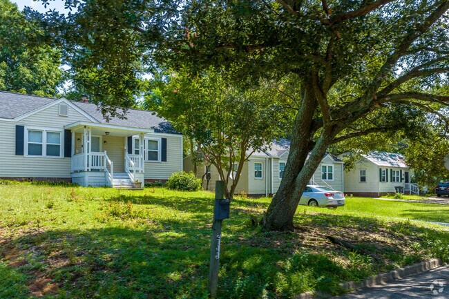 The streets of West End have rows of Bungalow style homes comfortably set back from the road.
