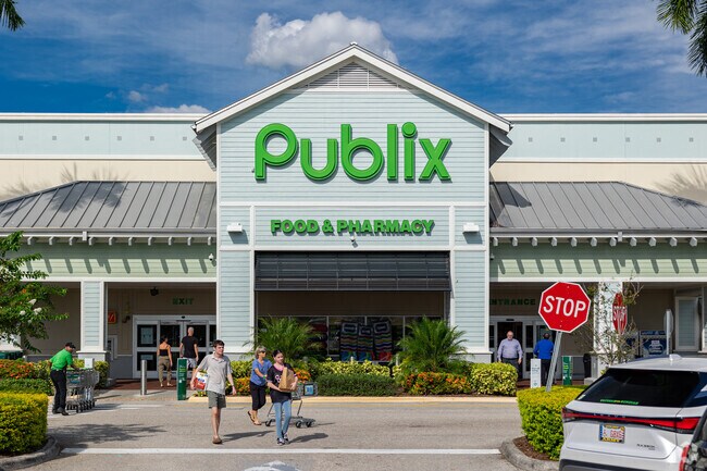 Burnt Store residents will find groceries and essentials at the nearby Publix.