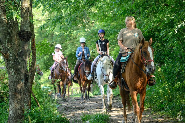 Juckas Stables, in Crawford, NY, welcomes experienced and first-time horseback riders alike.