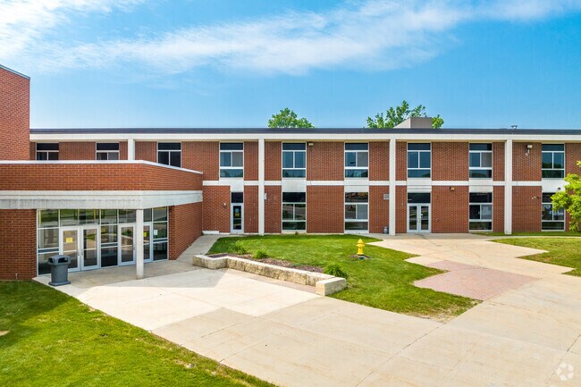 Indianola High School has a wide open campus to allow all students to thrive.