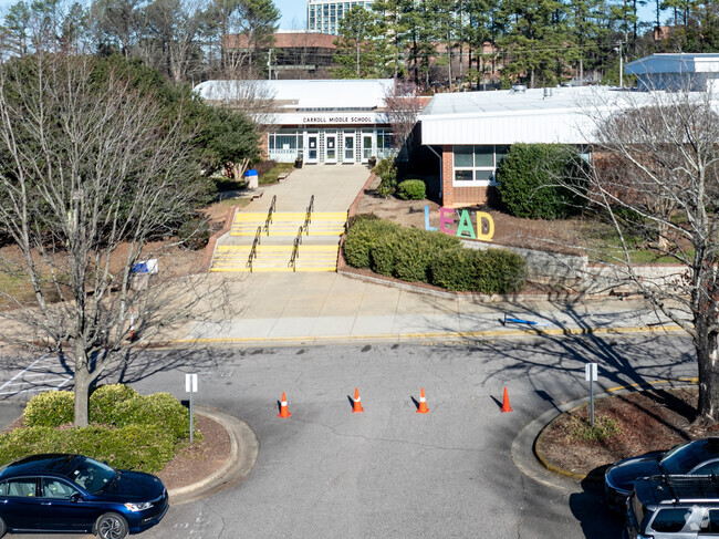 Carroll Middle is a magnet school located in Raleigh, NC.