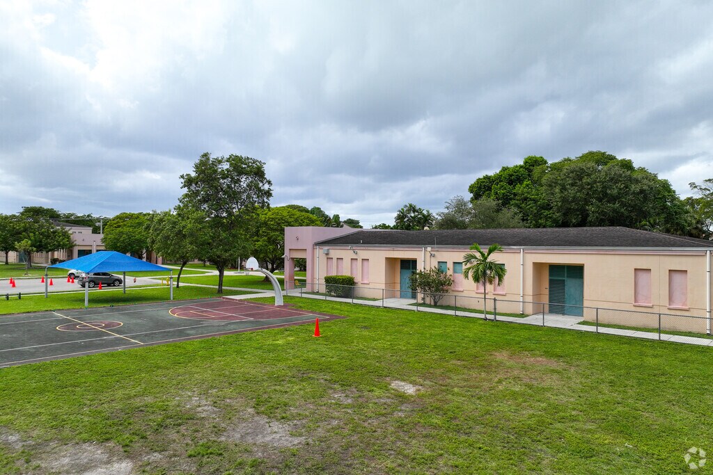 Miami Springs Elementary School has many outdoors activities.