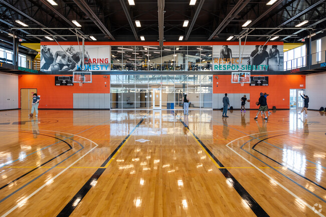 Practice your basketball skills at the Steve Clark YMCA in Crestview Heights.