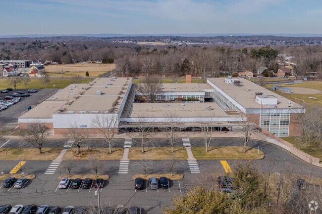 Vernon Center Middle School in North Vernon, CT.