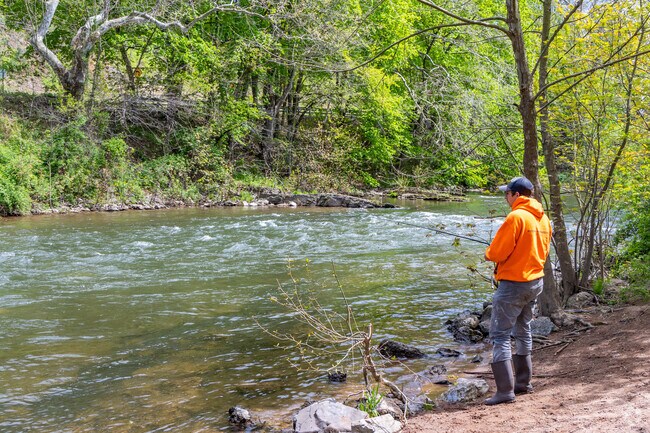 The Yellow Breeches Creek runs through Lower Allen and is a hot spot for local fishers.