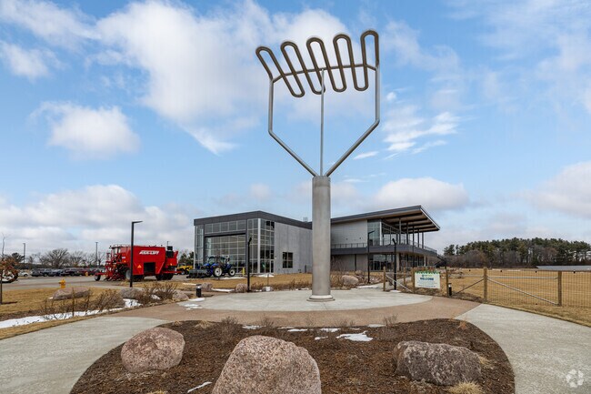 Check seeing the world's largest potato masher off of your bucket list in Plover.