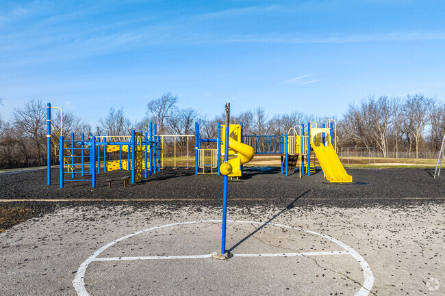 The playground at Turner Elementary is great for all ages.