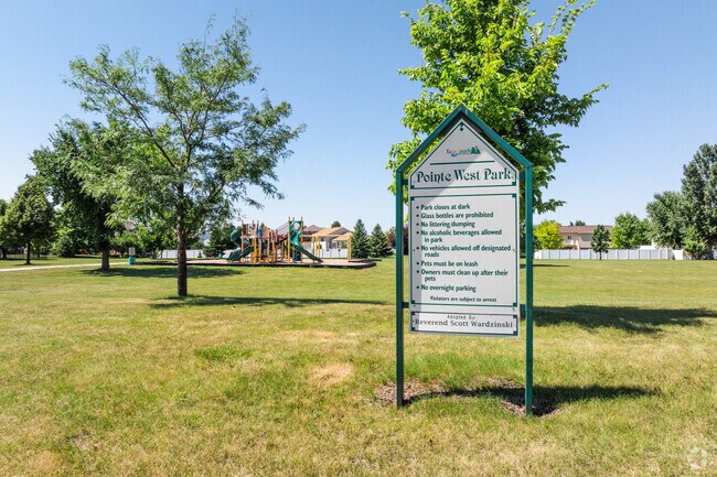 Feel like a kid again at Pointe West Park in Fargo.