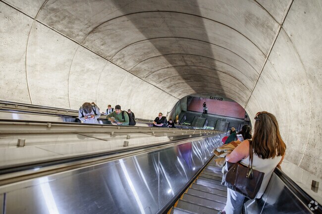 The Bethesda Metro Station is Bradmoor's gateway into the city.